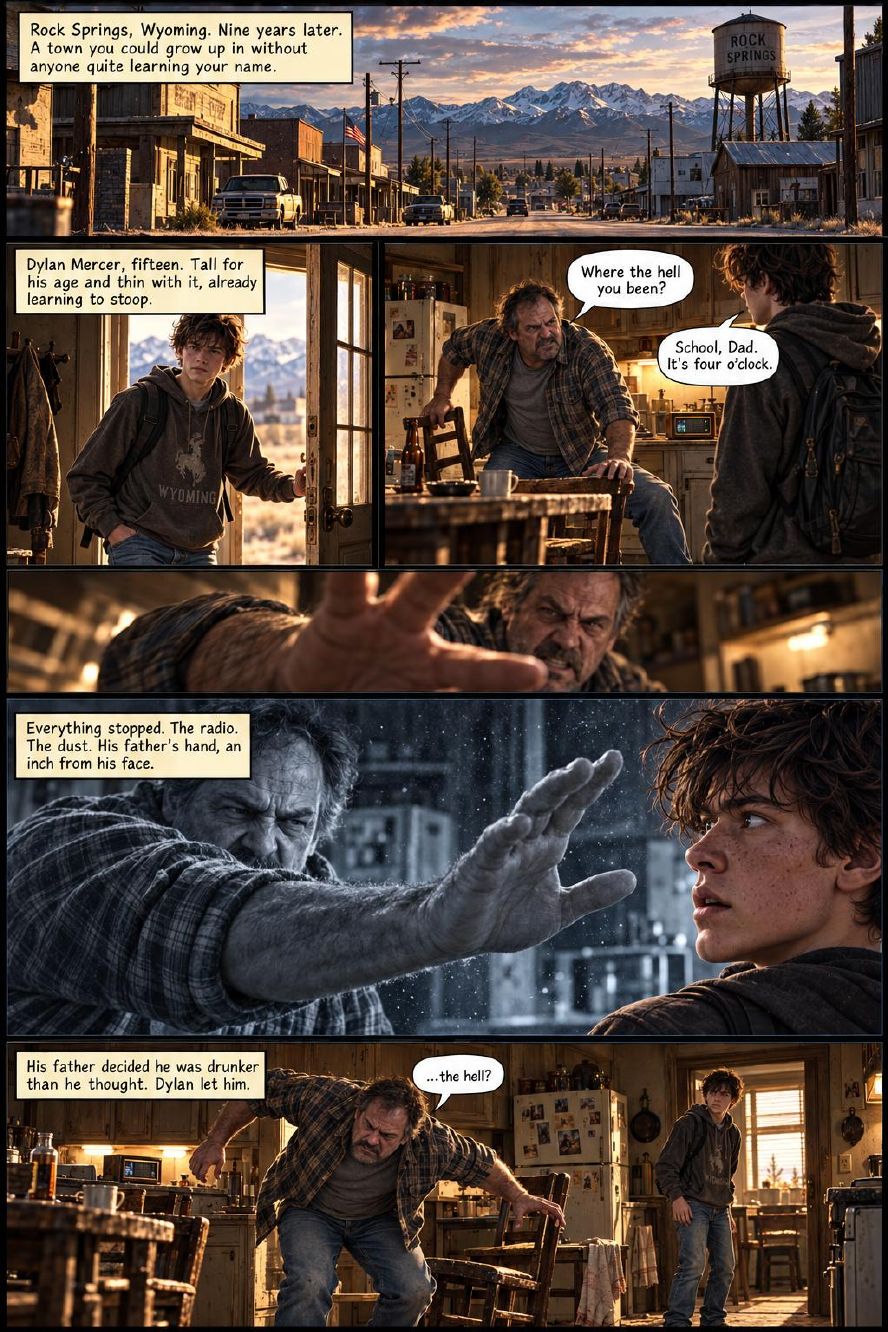 Given Time graphic novel preview, page 3 of 14