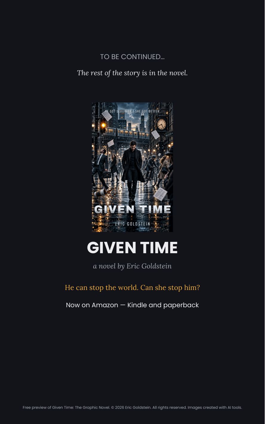 Given Time graphic novel preview, page 14 of 14